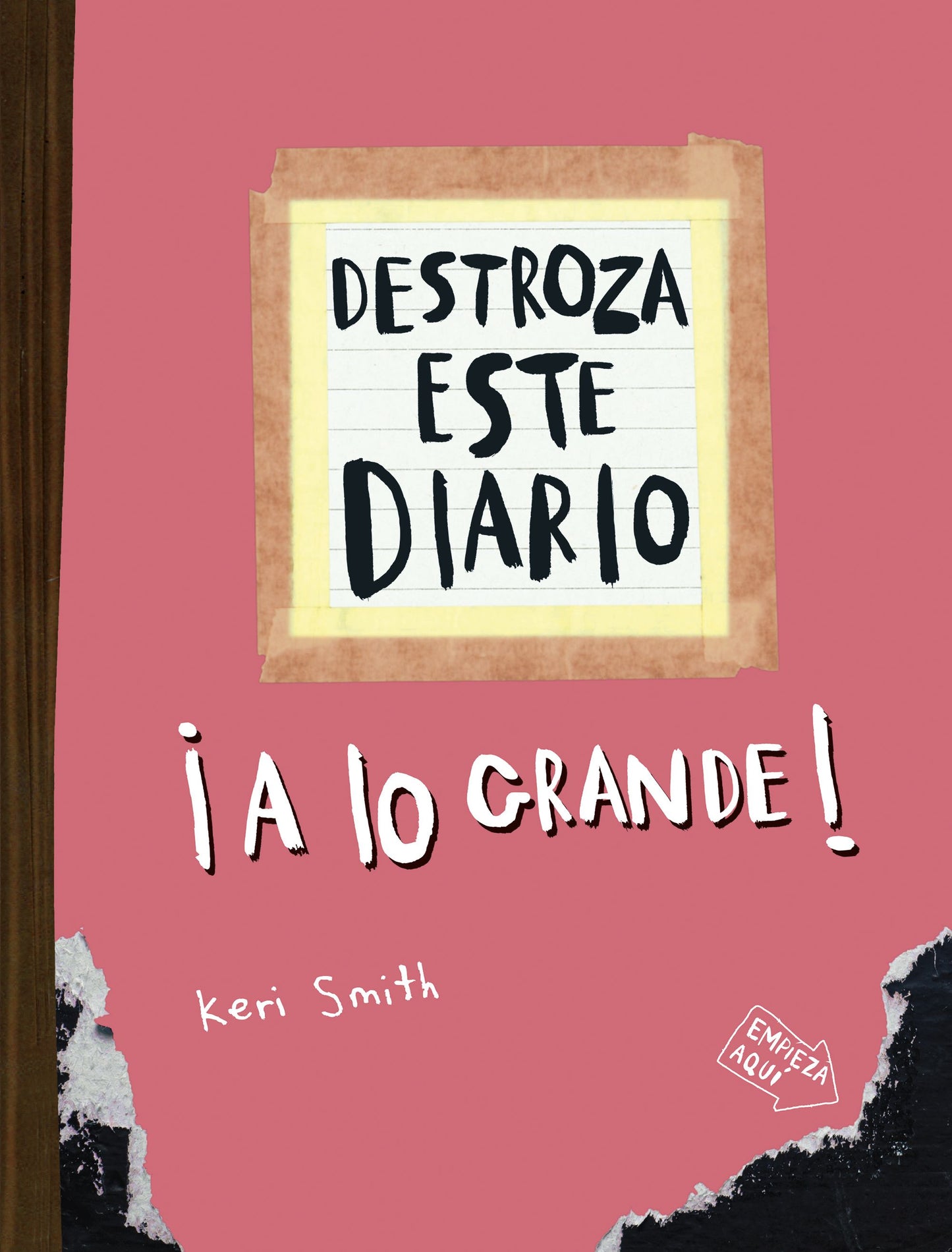 Destroza este diario. A lo grande - Naranja flúor