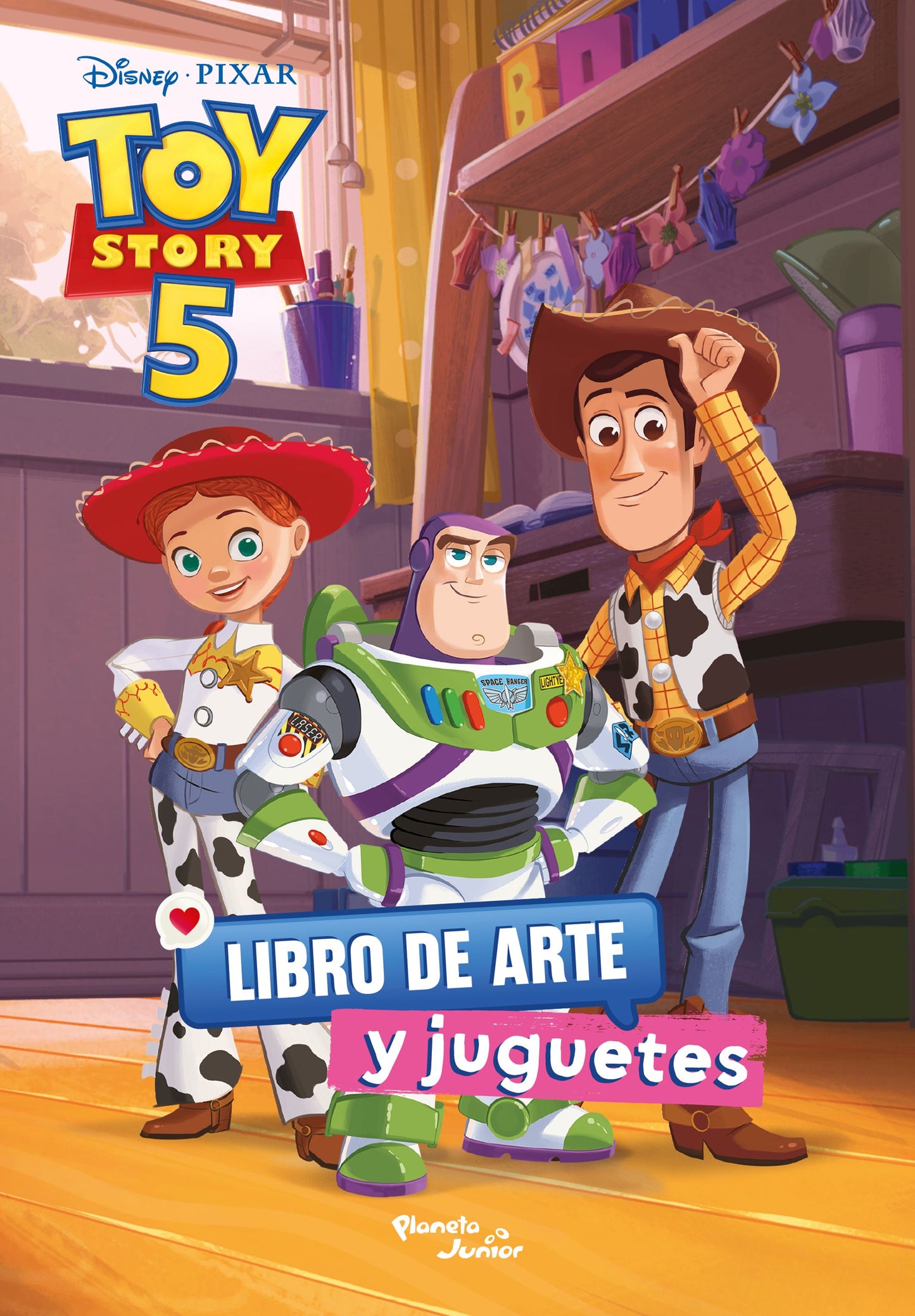 Toy Story 5. Libro de arte y juguetes