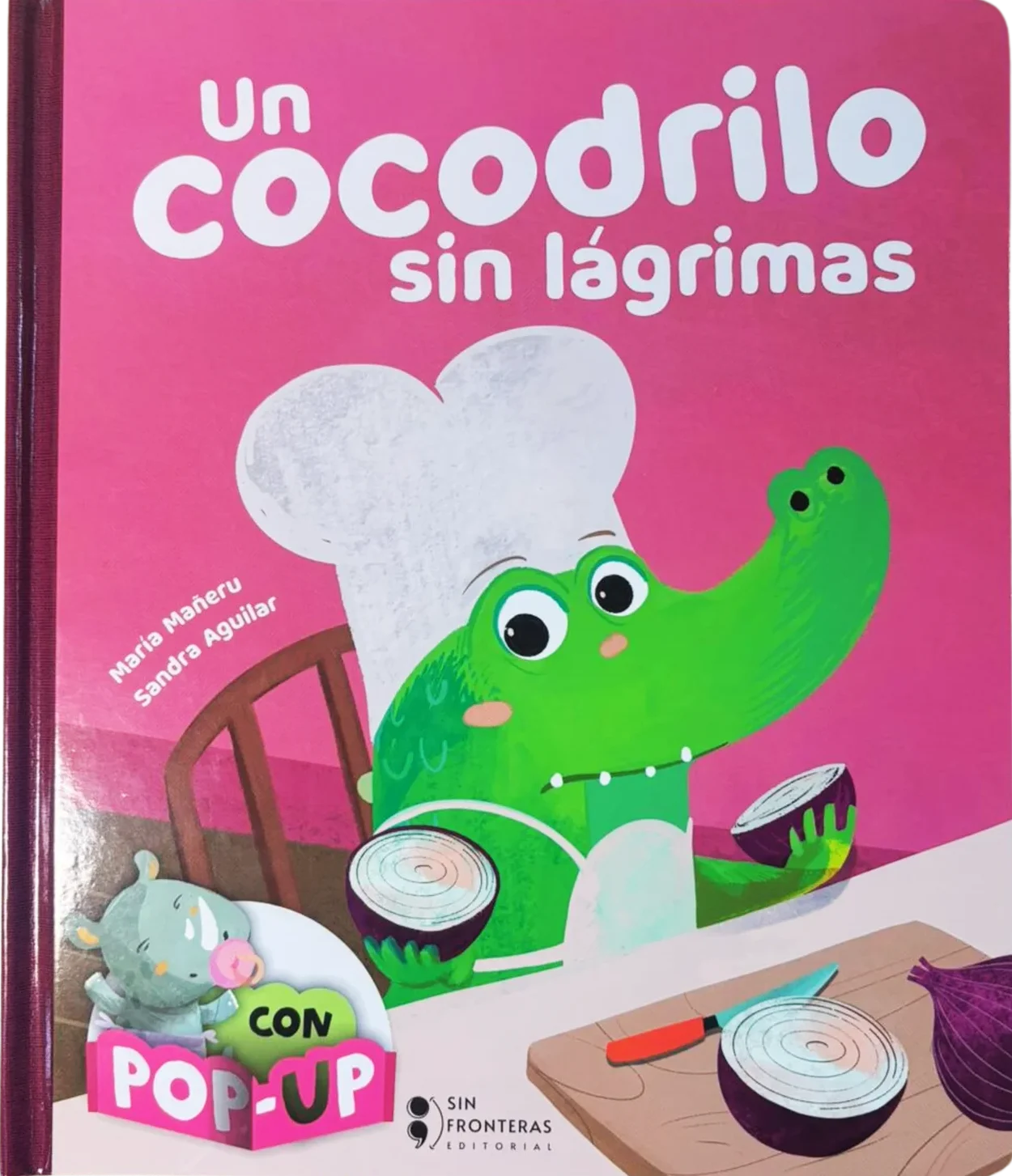 Un Cocodrilo Sin Lágrimas Con Pop Up