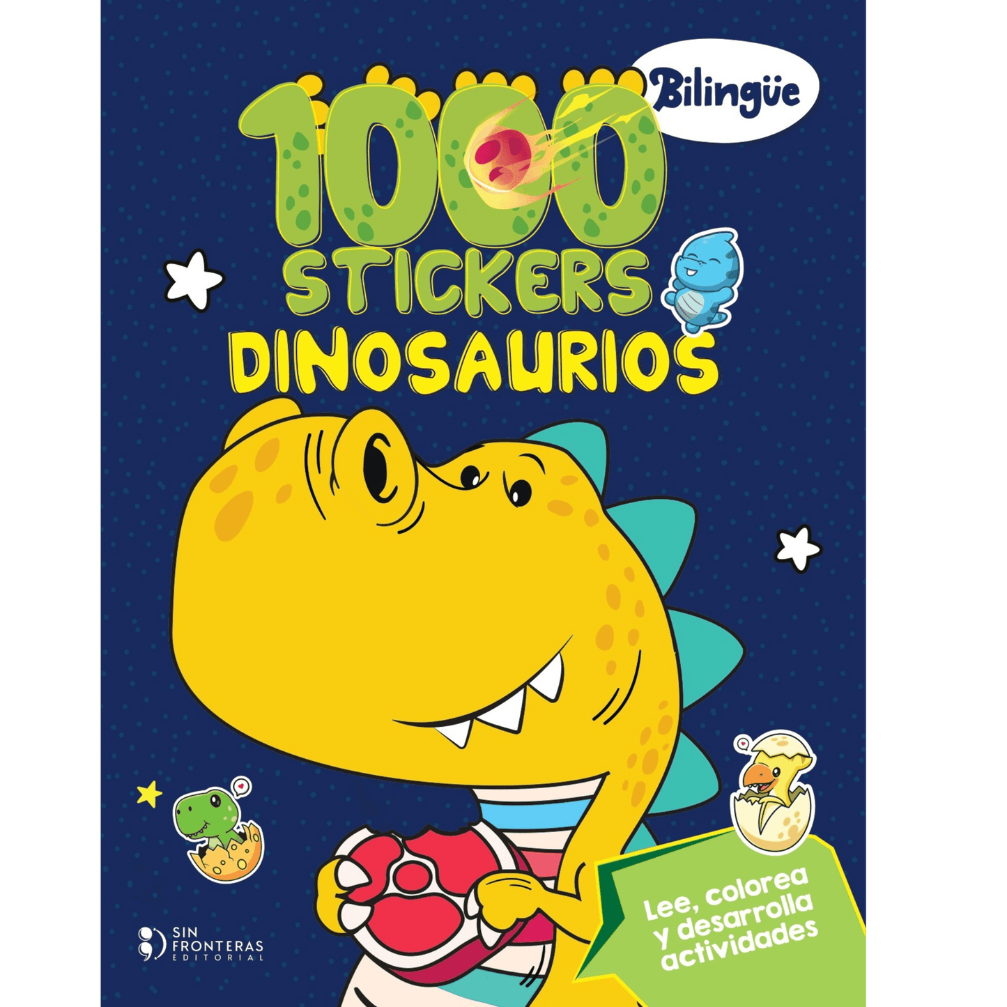 1.000 Stickers Dinosaurios: Libro De Sti