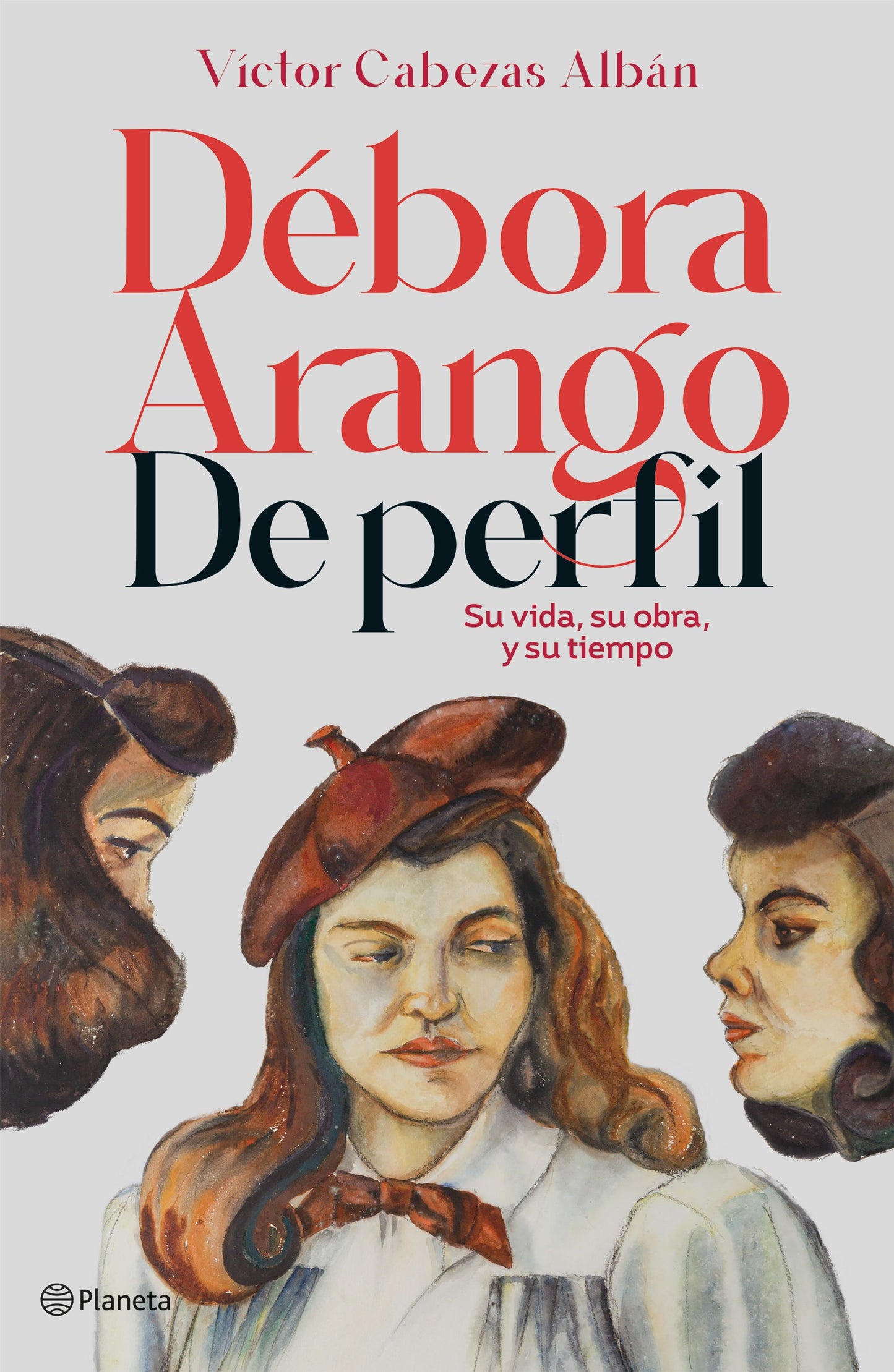 Débora Arango de perfil