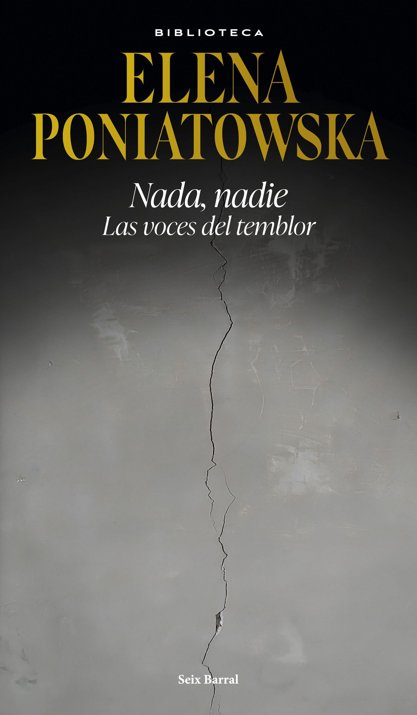 Nada, nadie. Las voces del temblor
