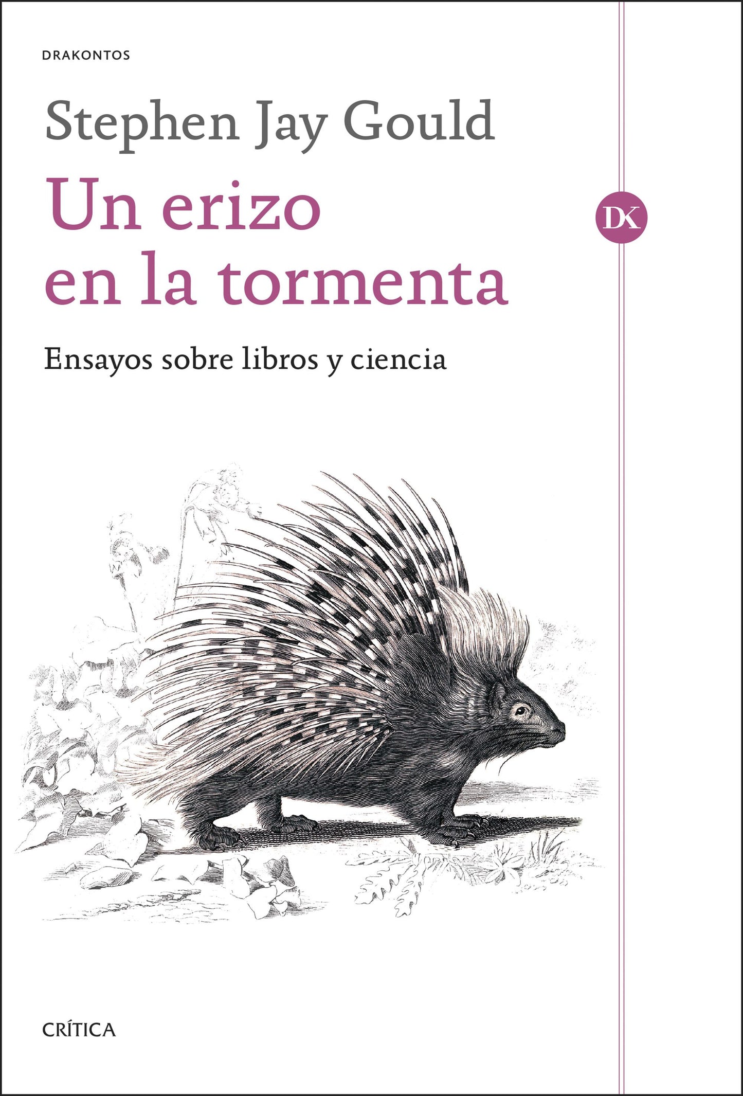 Un erizo en la tormenta