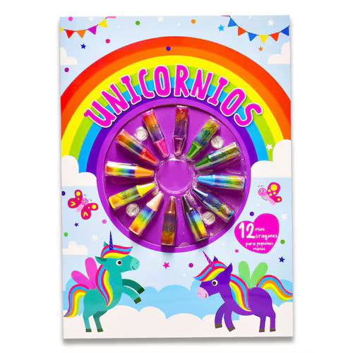 Libros para colorear crayolas unicornios