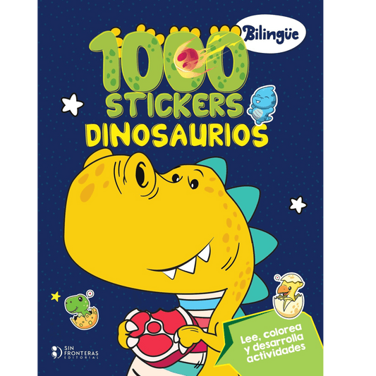 1.000 Stickers Dinosaurios: Libro De Sti