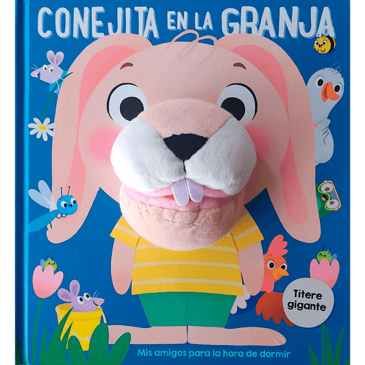 Conejita En La Granja Libro Titere