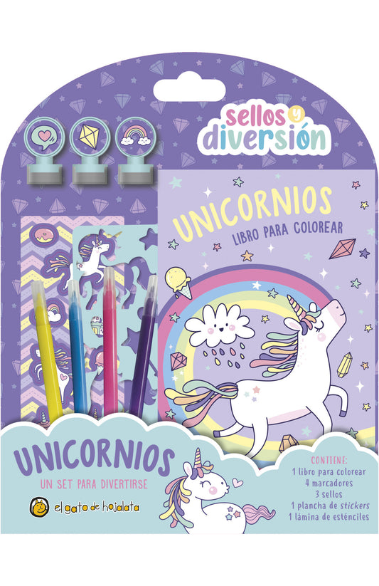 Sellos Y Diversiones. Unicornios